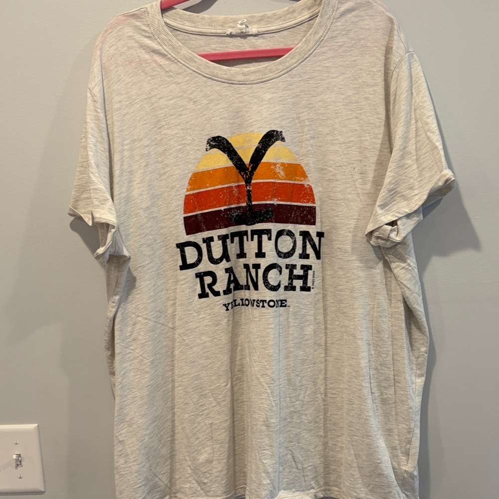 Maurices Cream Dutton Ranch Tee